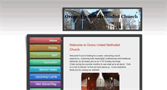 Desktop Screenshot of oronoumc.com