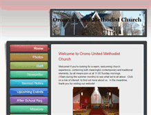 Tablet Screenshot of oronoumc.com